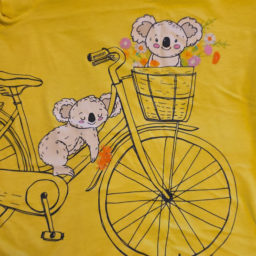 Kids Wonder Nation Kids Graphic Tees - Pink, Orange, Green, Yellow, Blue - Picture 5 of 9